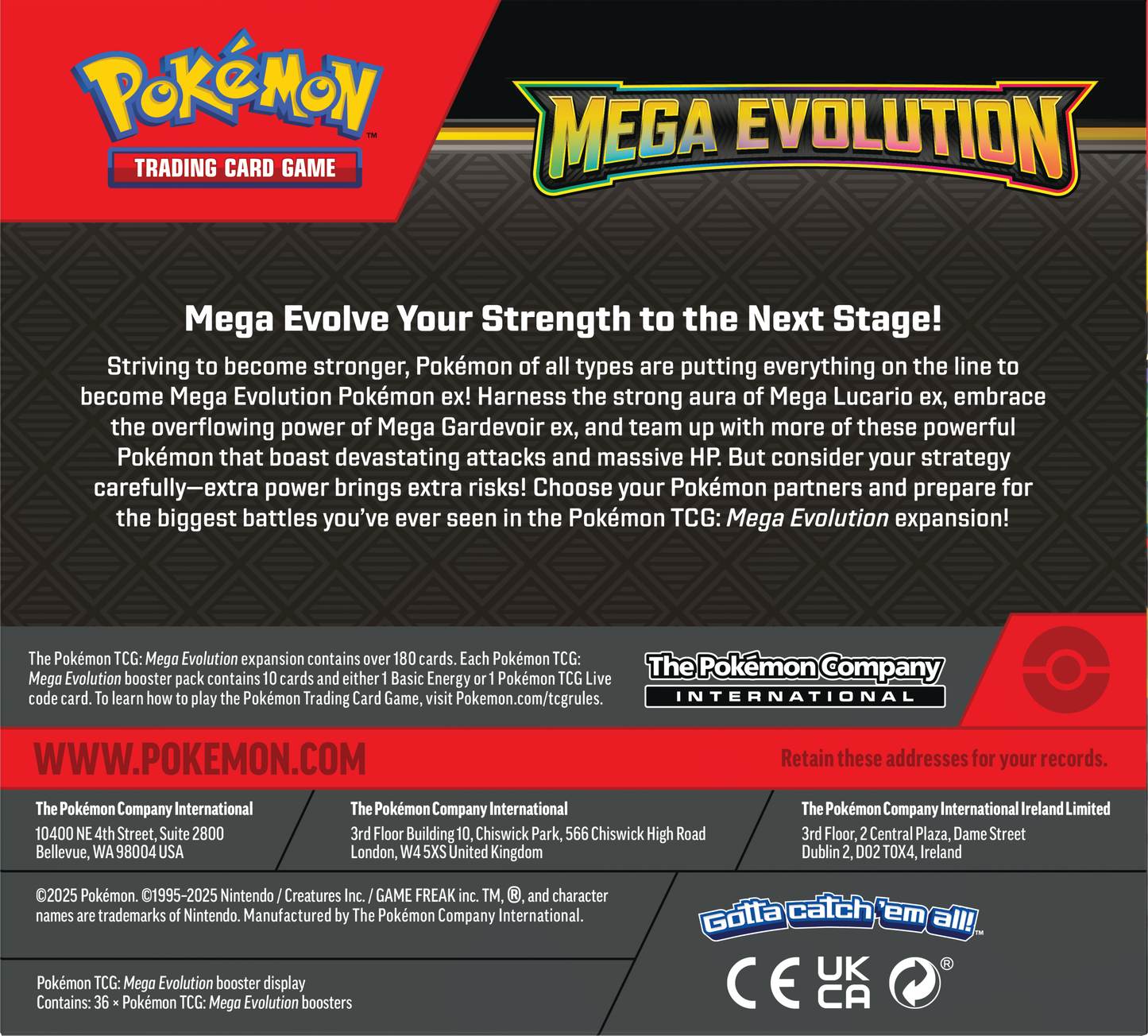 Pokémon, Mega Evolution ME01, Display / Booster Box (Preorder, release 10/10)