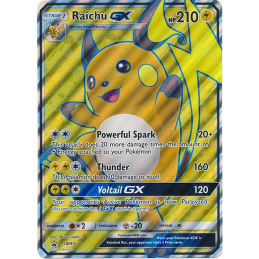 Raichu GX - SM90 - Oversized Promo Pokemon Oversized Cards