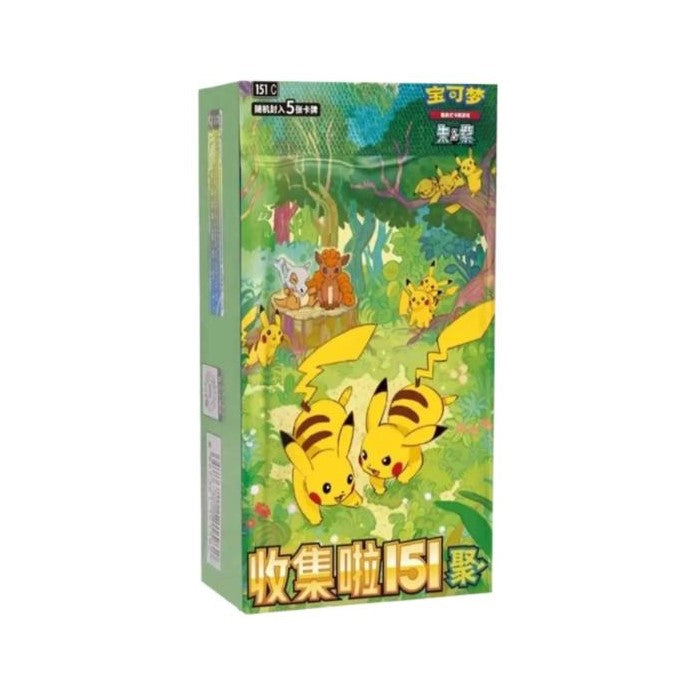 Pokémon, Collect 151 Gathering Vol.4 (151C), Slim Booster Box (Kinesisk)