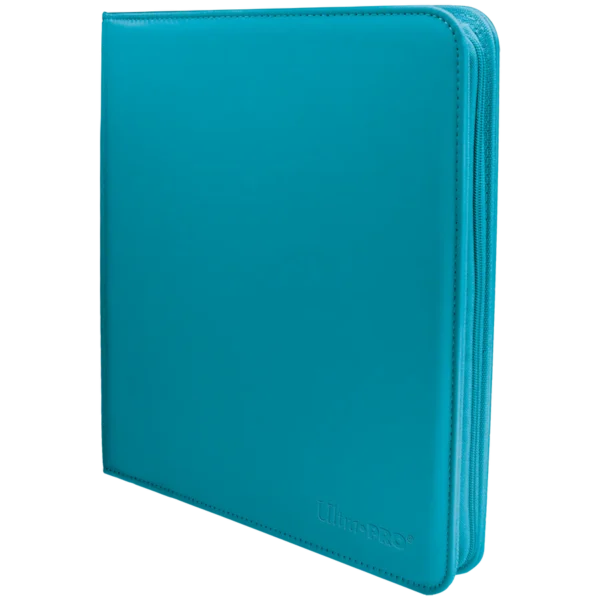 Vivid 12-Pocket Zippered PRO-Binder – Teal