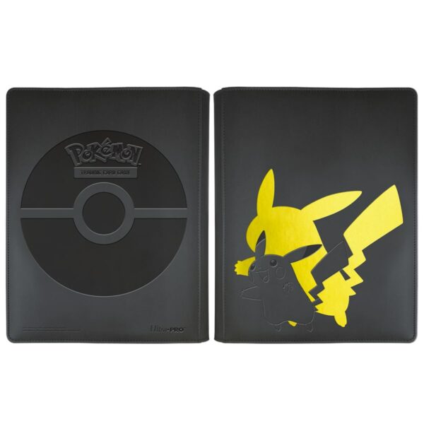 Pokémon, 9-Pocket Zippered Pikachu PRO-Binder for Pokémon (Elite Series)