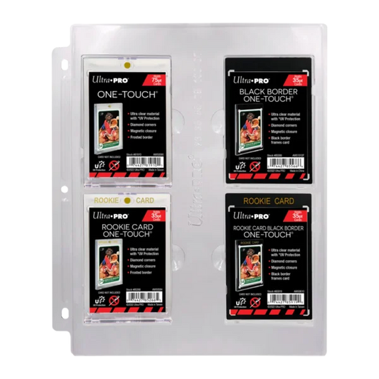 Plastficka 4-Pocket Page for 23pt-100pt One-Touch Displays, 1st