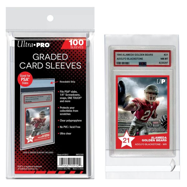 Teambags. PSA Graded Card Sleeves 100 st/paket
