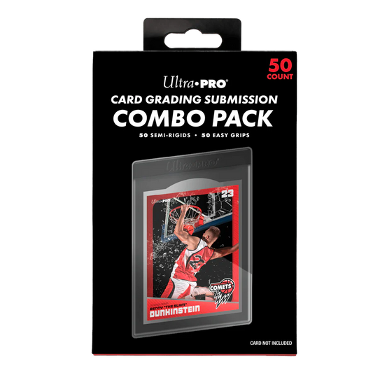 Card Grading Submission Combo Pack - Semi-Rigids & Easy Pull Sleeves 50ct