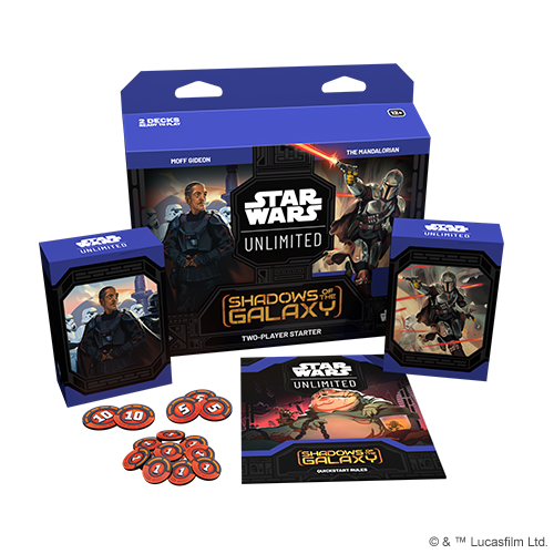 Star Wars: Unlimited – Shadows of the Galaxy – 2 Player Starter Set