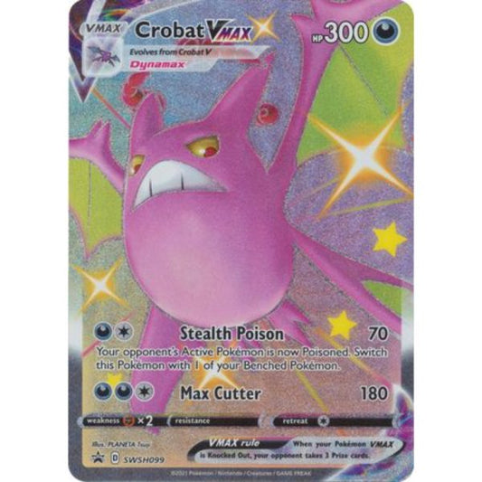 Crobat VMAX – SWSH099 – Oversized Shiny Promo Pokemon Oversized Cards