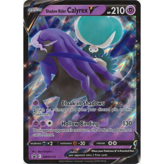 Shadow Rider Calyrex V - SWSH131 - Oversized Promo Pokemon Oversized Cards