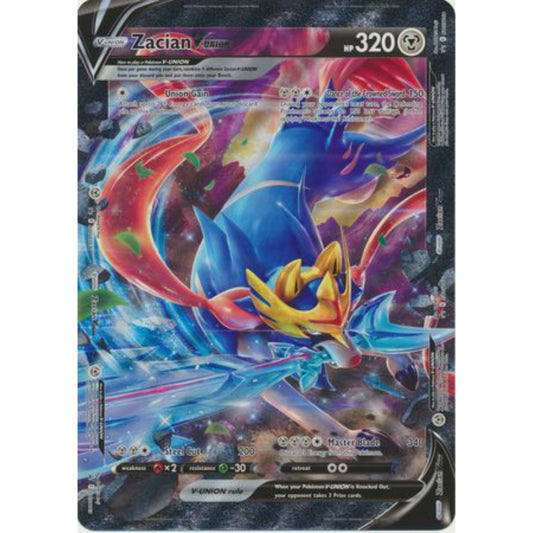 Zacian V-Union Oversized Promo Pokemon Oversized Cards