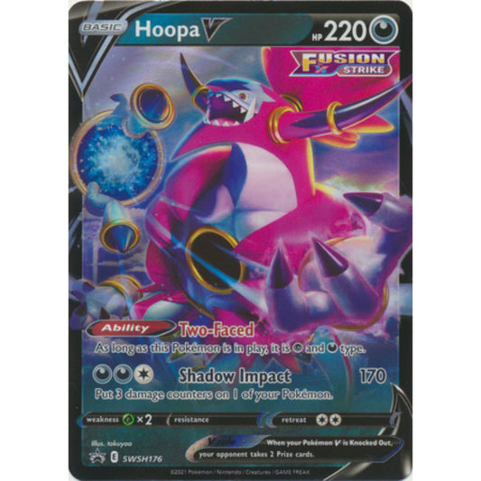 Hoopa V - SWSH176 - Oversized Promo Pokemon Oversized Cards