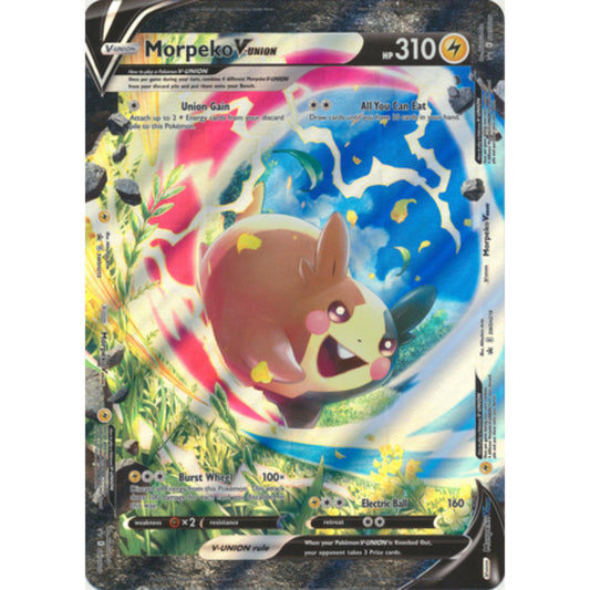 Morpeko V-Union - SWSH215-SWSH218 Oversized Promo Pokemon Oversized Cards