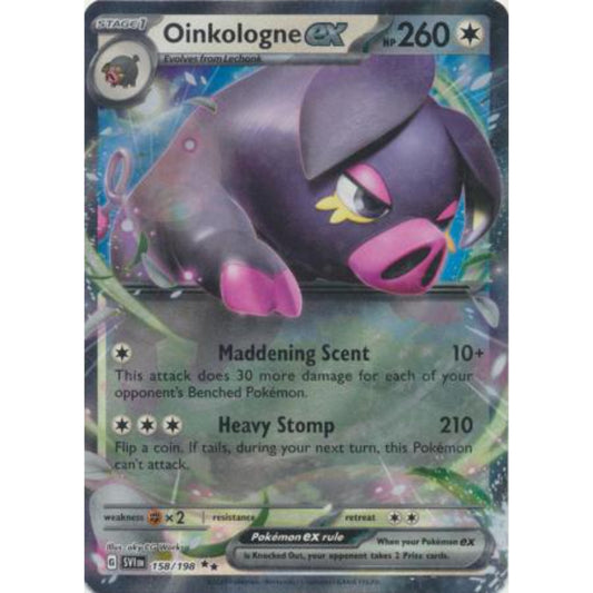 Oinkologne ex - 158/198 - Oversized Promo Pokemon Oversized Cards