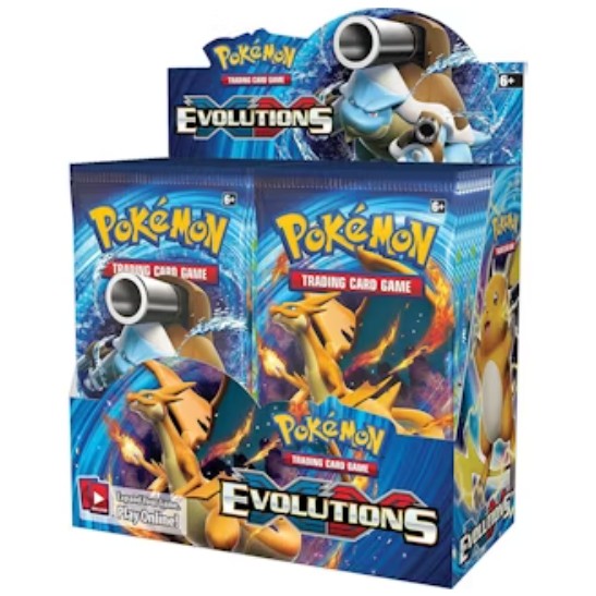 Pokémon, XY: Evolutions, Display / Booster Box + Acrylic case