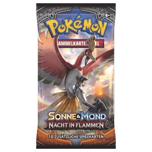 Pokémon, Sun & Moon: Burning Shadows, 1 Booster *TYSK*