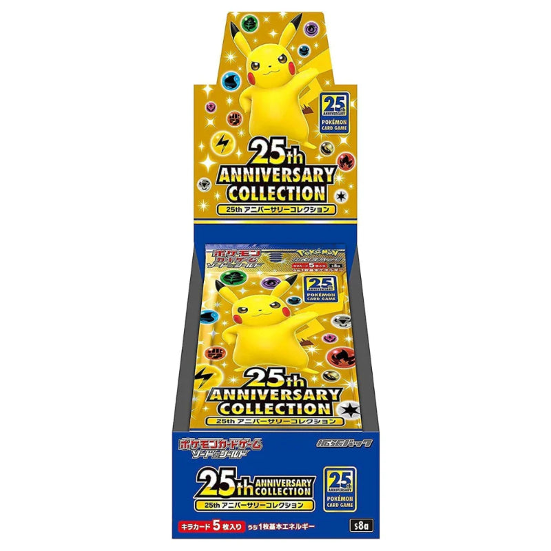 Pokémon, Sword & Shield: 25th Anniversary Collection, Display / Booster Box (Japansk)