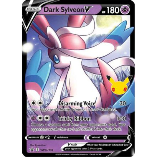 Dark Sylveon – SWSH134 – Oversize Promo Pokemon Oversized Cards