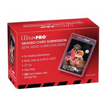 Ultra Pro Semi Rigids 1/2″ Lip Tall Sleeves 200st inkl. Förvaringslåda