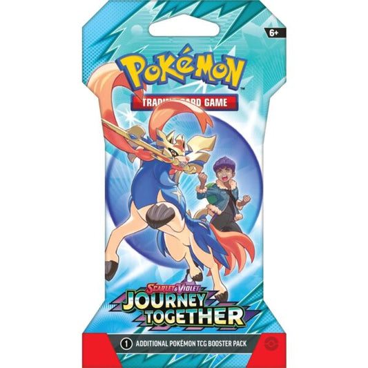 Pokémon, Scarlet & Violet 9: Journey Together, 1 blister pack