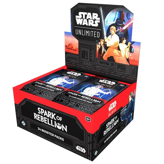 Star Wars: Unlimited – Spark of Rebellion Booster Display (24 boosters)