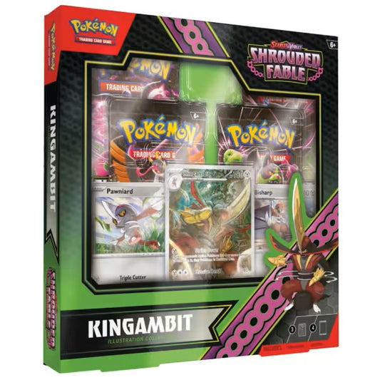 Pokémon, Scarlet & Violet 6.5: Shrouded Fable, Illustration Collection – Kingambit
