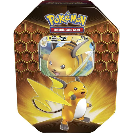 Pokémon, Hidden Fates: Raichu GX Tin