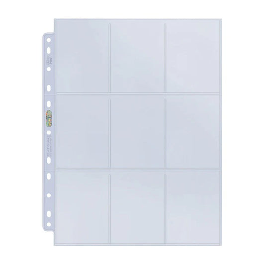 Plastficka 9-kort Ultra Pro Platinum, 1 st