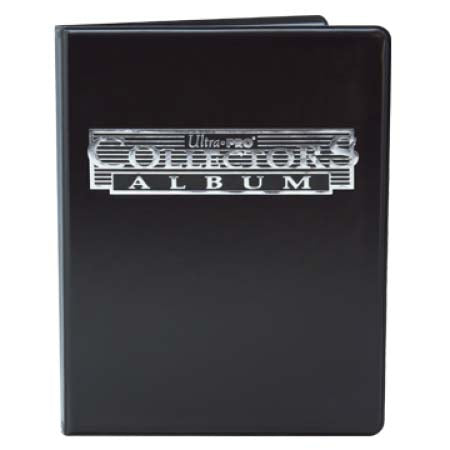 9-Pocket Collectors Portfolio (Black)