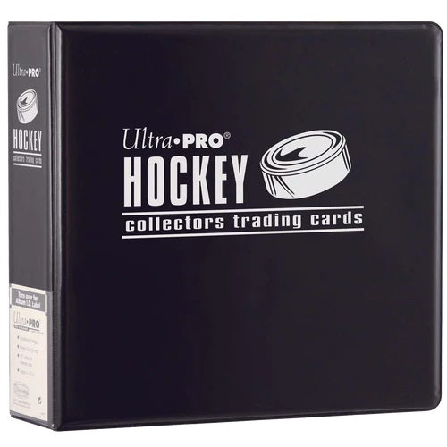 3-rings pärm för lösa fickor, Album 3″ Hockey Black