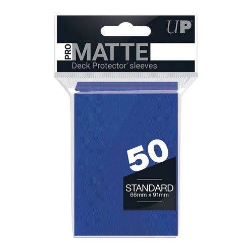 Pro-Matte Blue Standard Deck Protectors 50ct