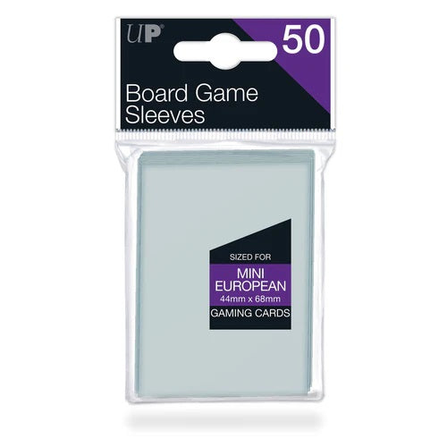 Mini European Board Game Sleeves (50ct) for 44 mm x 68 mm Cards