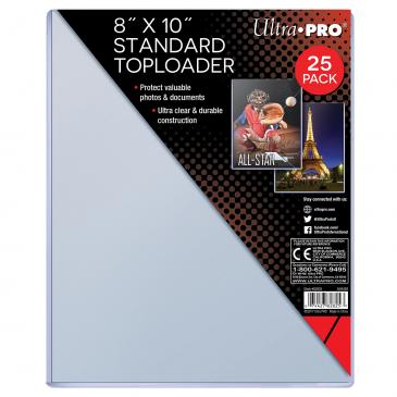 8″ x 10″ Toploader (203.2mm x 254mm), 1 st
