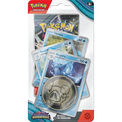 Pokémon, Scarlet & Violet 6: Twilight Masquerade, Premium Checklane, Kingdra