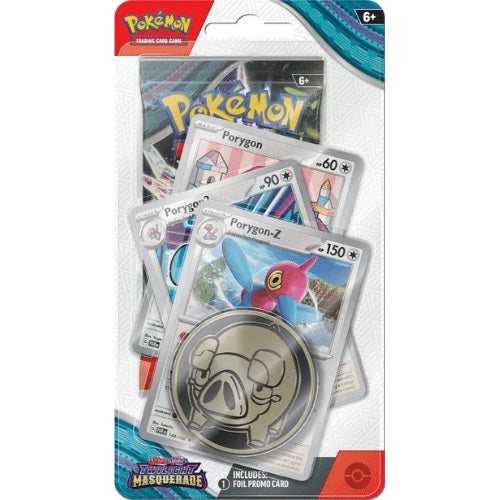 Pokémon, Scarlet & Violet 6: Twilight Masquerade, Premium Checklane, Porygon-Z