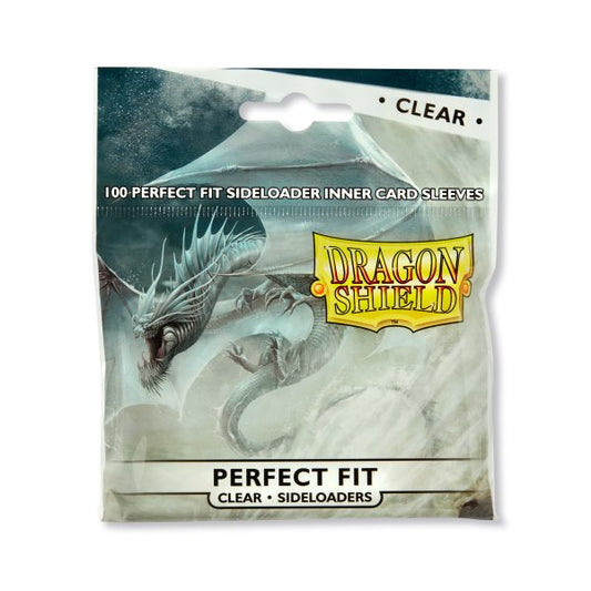 Dragon Shield – Perfect Fit Sideloader Sleeves – Clear (100ct)