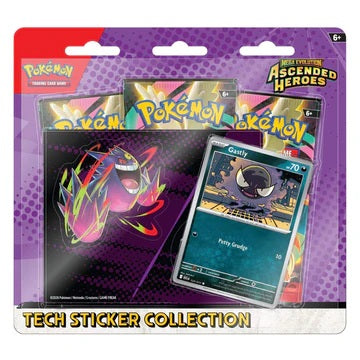 Pokemon, Scarlet &amp; Violet 10.5: Black Bolt &amp; White Flare - Black Bolt Tech Sticker Collection