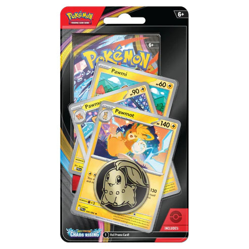 Pokémon, Mega Evolutions, ME04: Chaos Rising, Premium Checklane, Pawmot