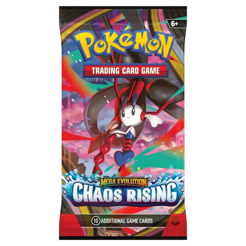 Pokémon, Mega Evolutions, ME04: Chaos Rising, 1 Booster pack