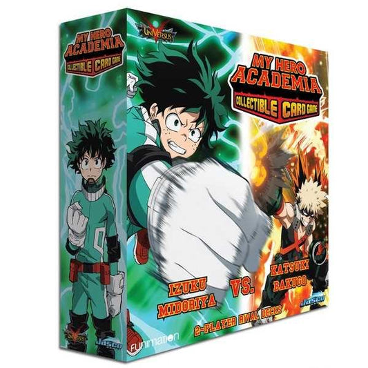 My Hero Academia – Izuku Midoriya vs. Katsuki Bakugo 2-Play Rival Decks