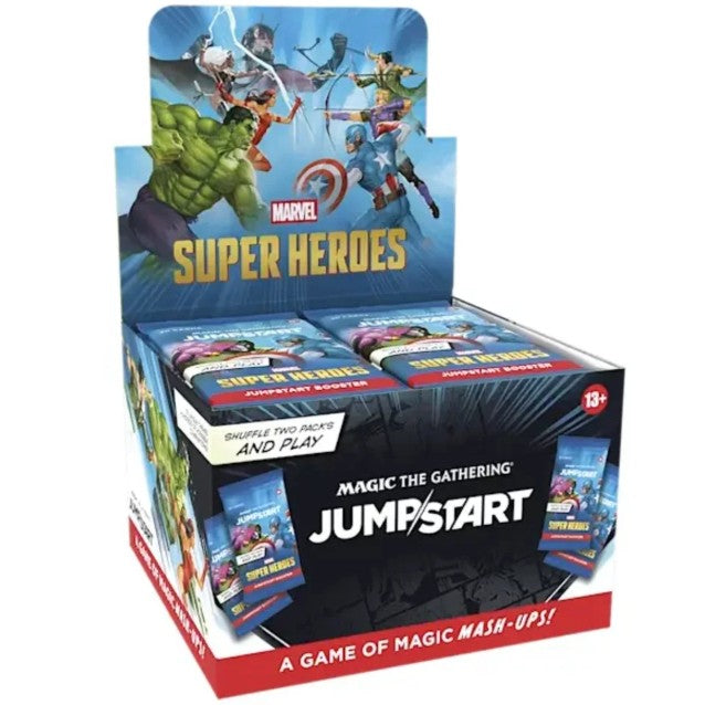Magic, Marvel Super Heroes Jumpstart, Booster Display