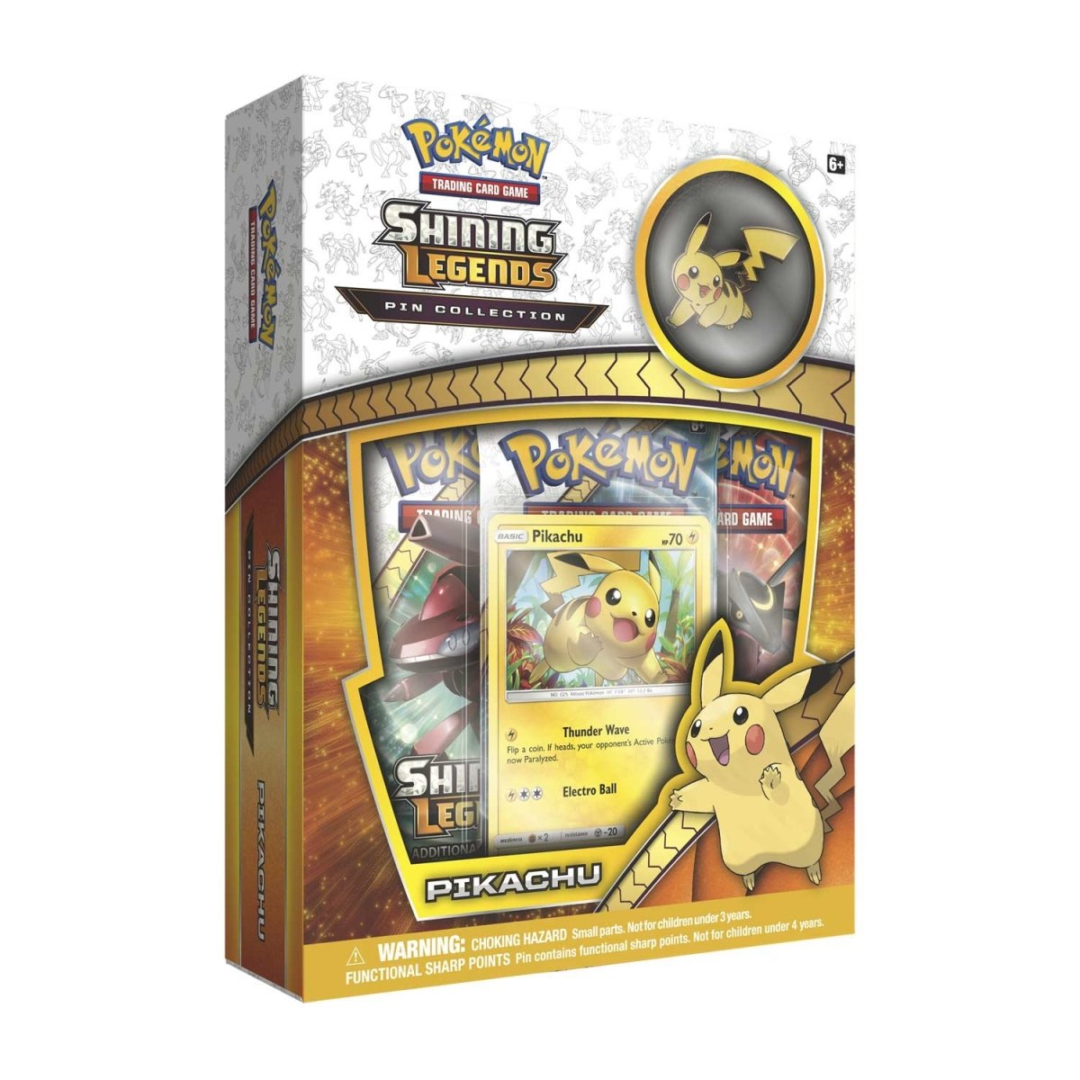 Pokémon, Shining Legends Pin Collection (Pikachu)