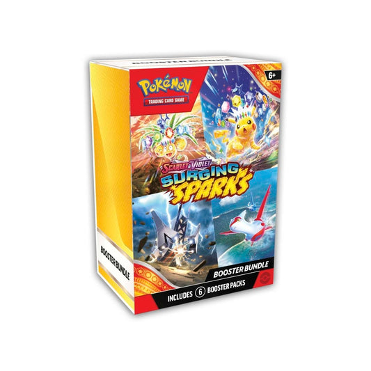 Pokémon, Scarlet & Violet 8: Surging Sparks, Booster Bundle (6 packs)