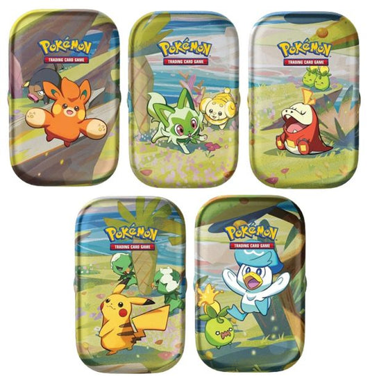 Pokémon, Paldea Friends Mini Tin – 1st random Tin