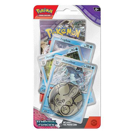 Pokémon, Scarlet & Violet 5: Temporal Forces, Premium Checklane, Baxcalibur
