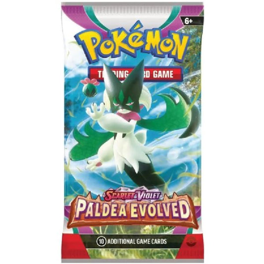 Pokémon, Scarlet & Violet 2: Paldea Evolved, 1 booster pack
