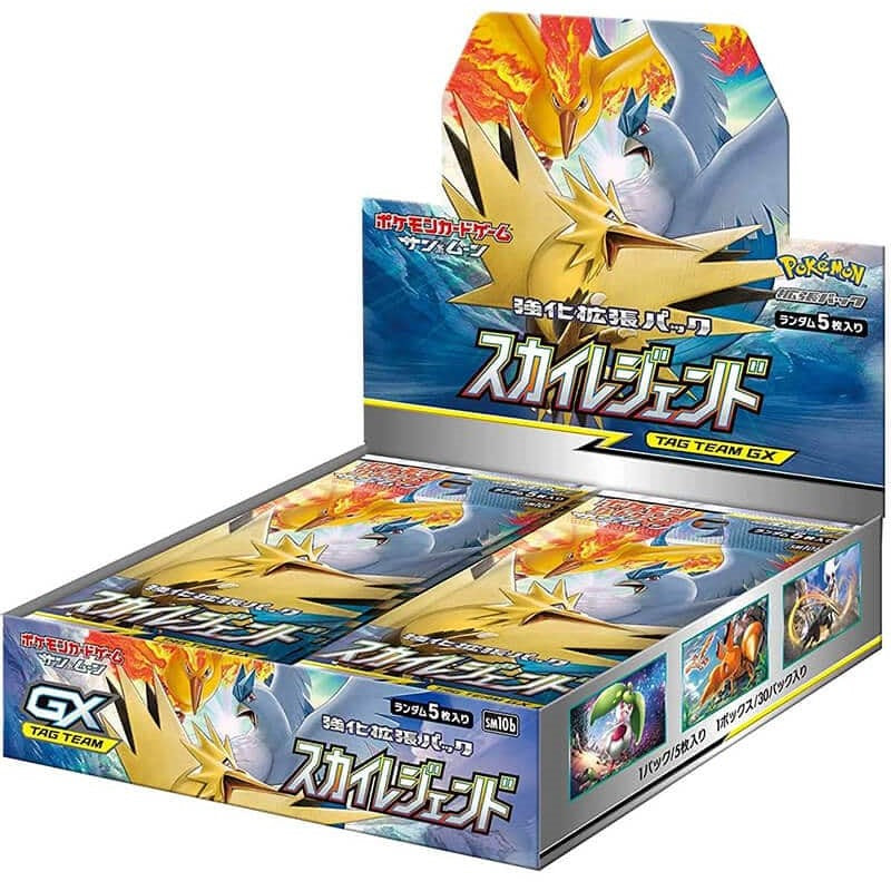 Pokémon, Sun & Moon: Sky Legend – sm10b, Display / Booster Box (Japansk)