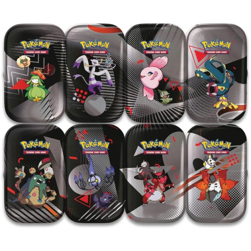 Pokémon, Scarlet & Violet 10.5: Black Bolt & White Flare - 1st random Tin