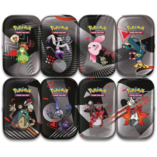 Pokémon, Scarlet & Violet 10.5: Black Bolt & White Flare - 1st random Tin