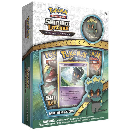 Pokémon Sun & Moon: Shining Legends Marshadow Pin Collection Box