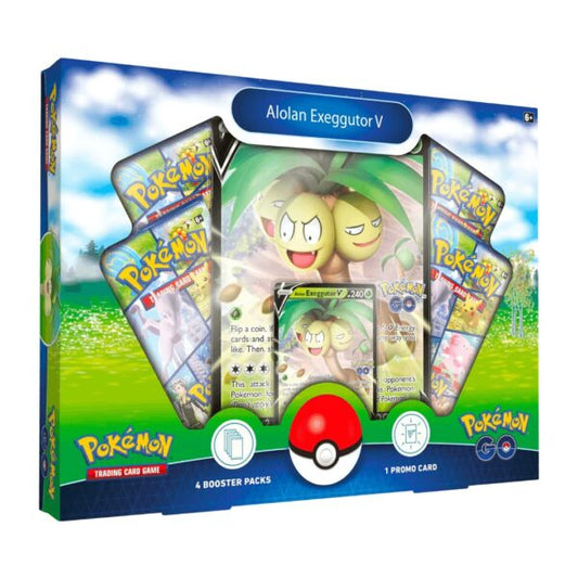 Pokémon, Sword & Shield 10.5: Pokemon GO – V Box: Alolan Exeggutor V Collection