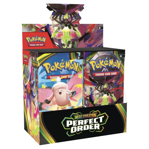 Pokémon, Mega Evolutions, ME03: Perfect Order, Display / Booster Box (Max 1 per hushåll)