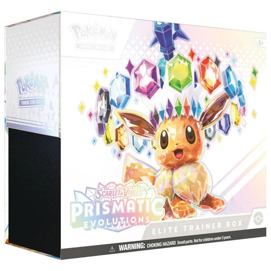 Pokémon, Scarlet & Violet 8,5: Prismatic Evolutions - Elite Trainer Box